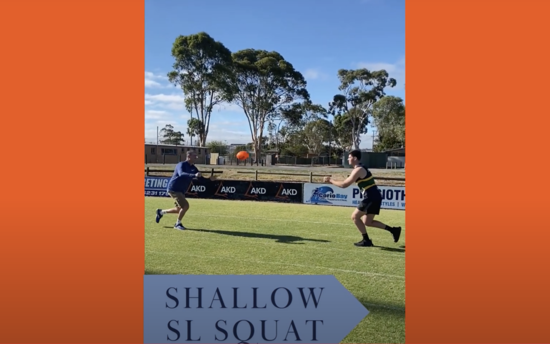 Footy First program Level 1 Strength Exercises Explained